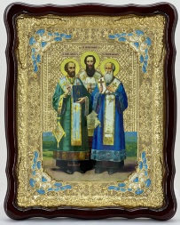 Icon of the Three Holy Hierarchs 62×49