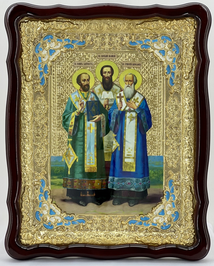Icon of the Three Holy Hierarchs 62×49