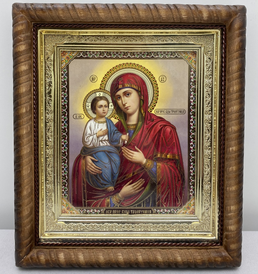 Icon of the Mother of God "Three-Handed" 22.5×25.5 cm