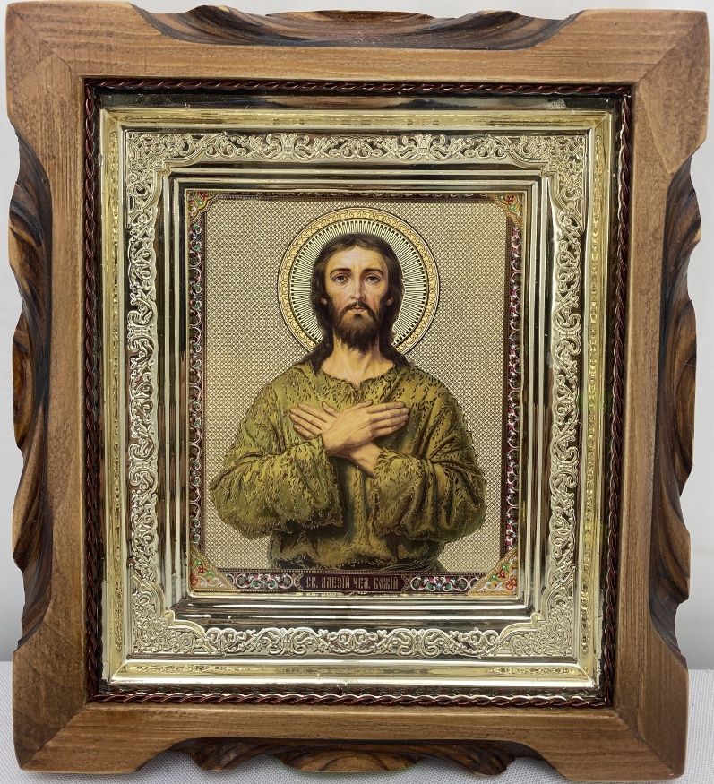 Icon of Saint Alexius, the Man of God 19x17