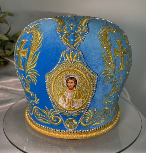 Mitre "Cross in Wreath"