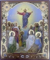 Icon of the Ascension of the Lord 15×18cm