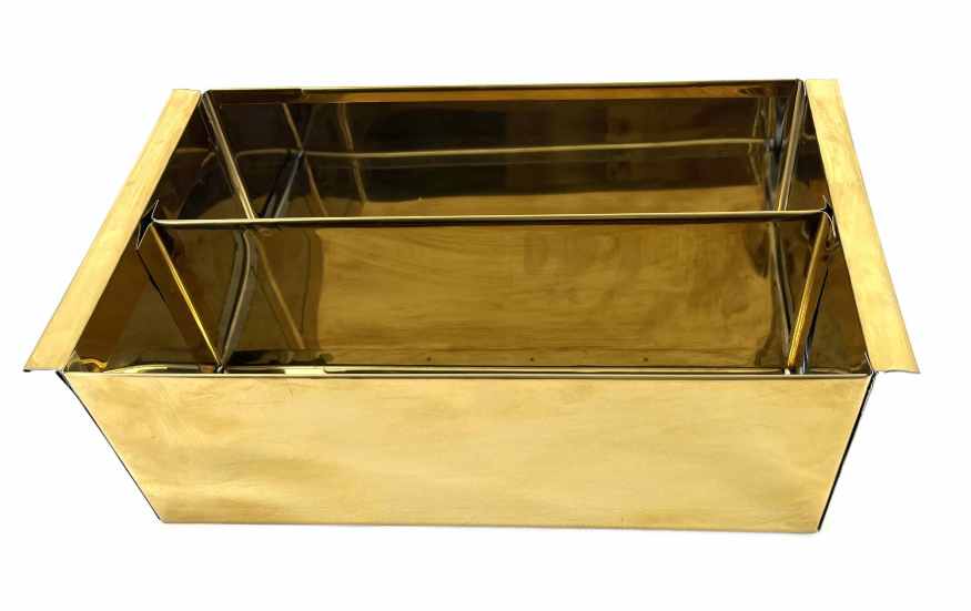 Box for Candle Stubs 10+10 (Two Sections) 30×20 cm