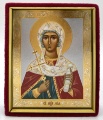 Icon of Holy Hieromartyr Zoe 15x12