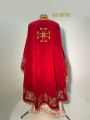 Priest Vestments, Greek Style, Embroidered on Velvet