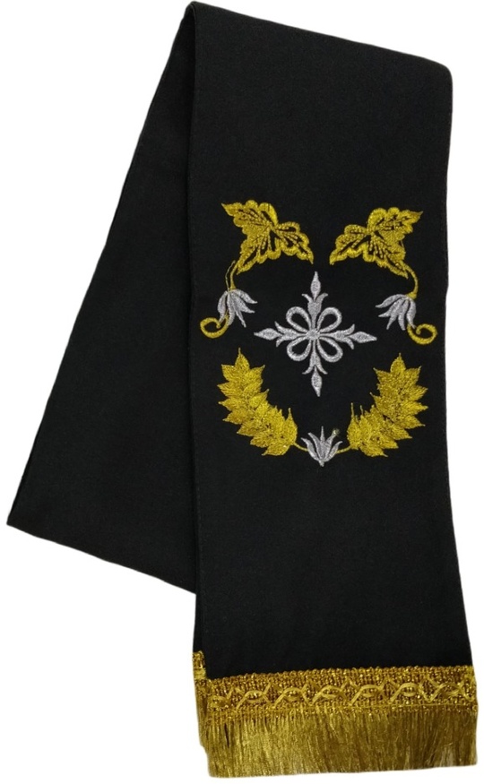 Bookmark "Ear of Wheat" black