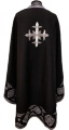 Priest Vestments, Greek Style, Embroidered Gabardine, "Circle" Embroidery with Sewn Galloon