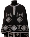 Priest Vestments, Greek Style, Embroidered Gabardine, "Circle" Embroidery with Sewn Galloon