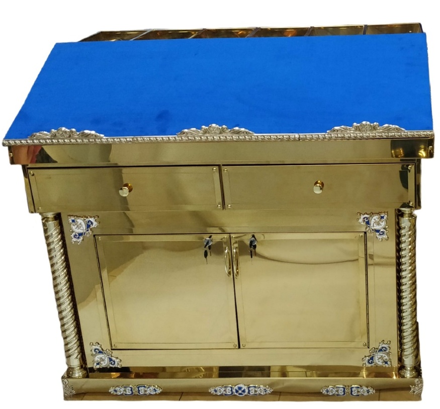 Stand for Candle Table, 125×85 cm (Height 112–93 cm)