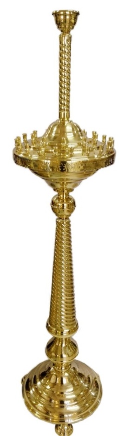 Brass Candle Stand for 30 Candles No. 15-1