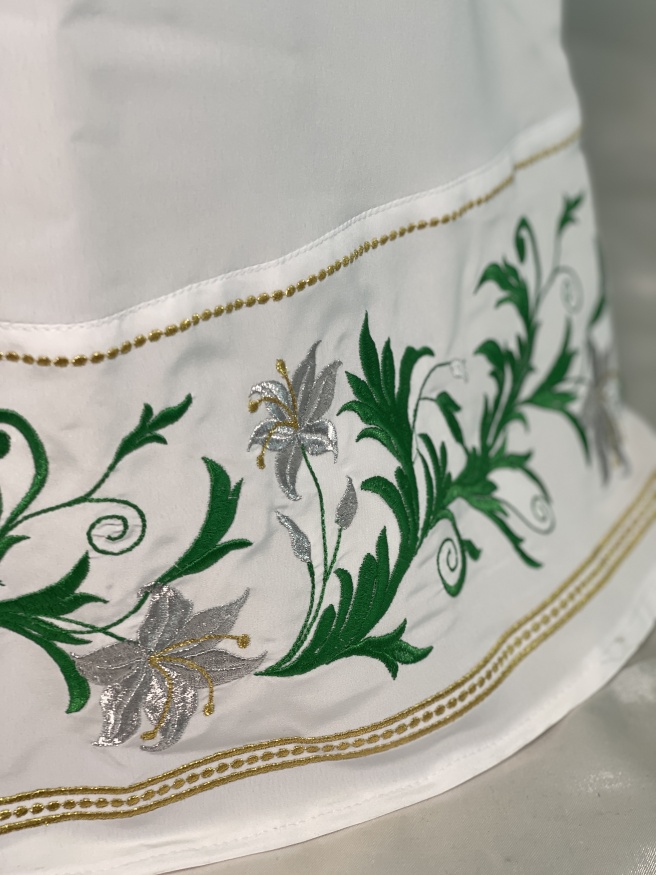Priest's Podriznik Embroidery "Lilies"