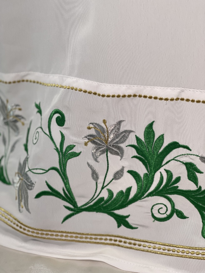 Priest's Podriznik Embroidery "Lilies"