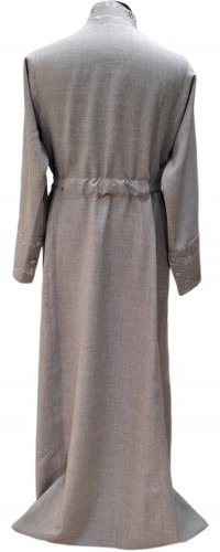 Podrason with Embroidery, Linen-Gabardine Fabric