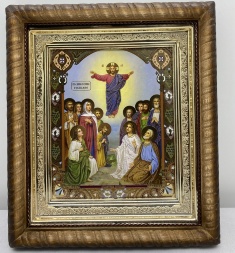 Icon of the Ascension of the Lord 22.5×25.5 cm