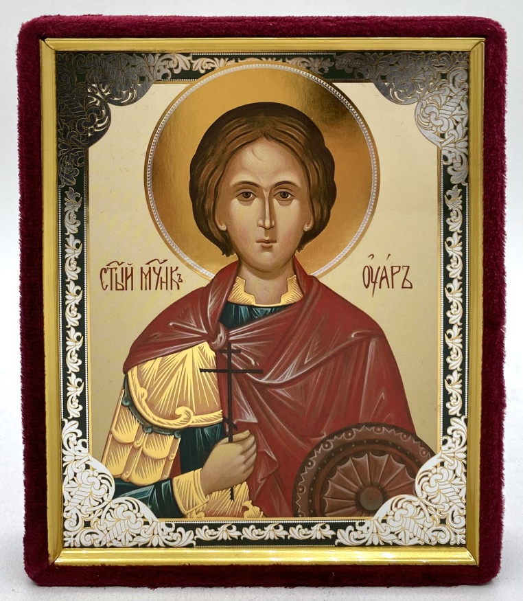 Icon of Holy Martyr King of Egypt 15x12