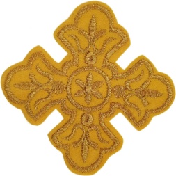 Embroidered Cross 5×5