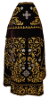Priest Vestments, Embroidered Velvet, Embroidered Center, with Embroidered Galloon