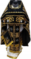 Priest Vestments, Embroidered Velvet, Embroidered Center, with Embroidered Galloon