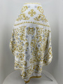 Priest Vestments, Embroidered Velvet, Embroidered Center, with Embroidered Galloon