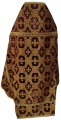 Priest Vestments, Brocade "Royal Cross" with Sewn Galloon