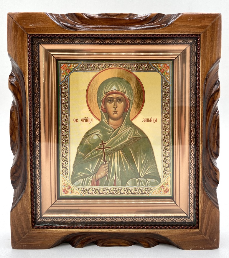Icon of Saint Great Martyr Zinaida 19х17