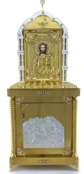 Memorial Table with Icon of the Savior
