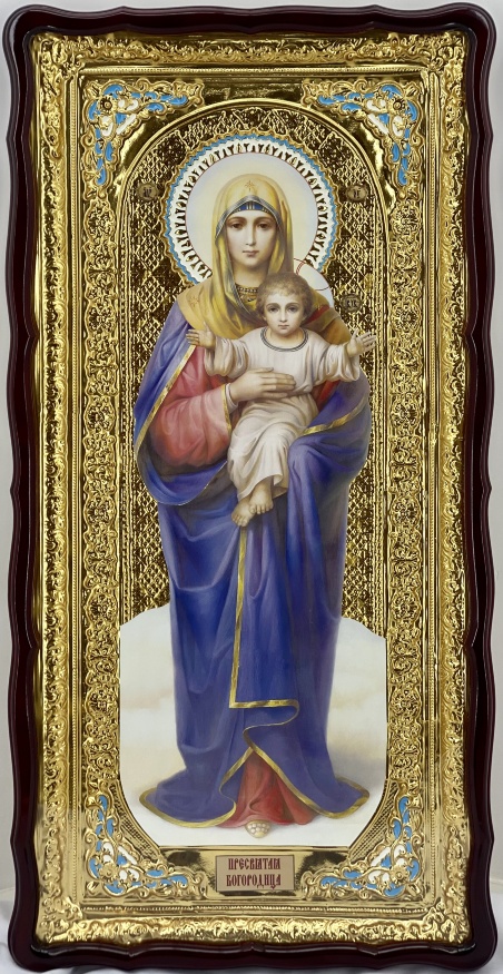 Icon of the Mother of God "Graceful Heaven" 121×61