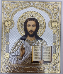 Icon of the Savior (gold background) 18×15