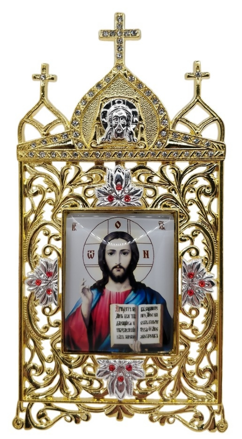 Metal Icon on Stand 12x6