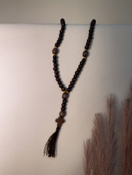 Wooden prayer beads for 50 pieces