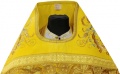 Priest Vestments Combined Brocade "Athonite Cross" with Embroidered Epitrachelion, Embroidery "New Pattern"