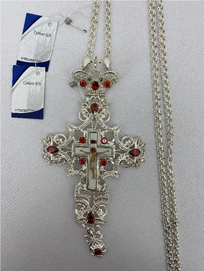 Pectoral Cross 16×8 cm, silver
