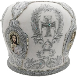 Mitre "Cross in a Wreath"