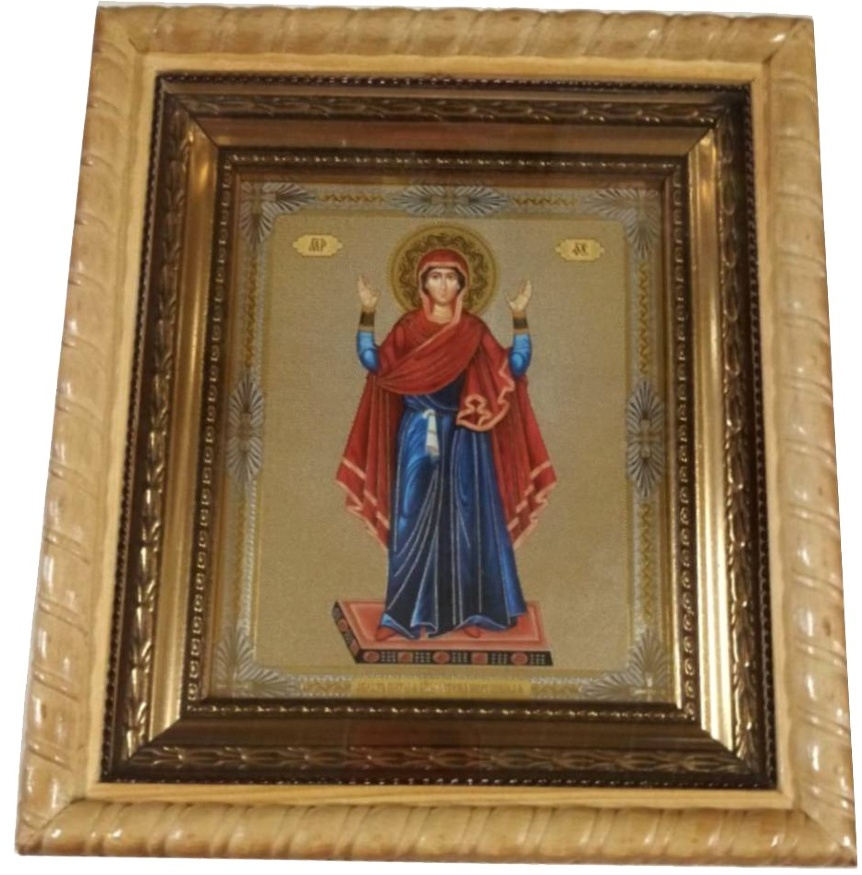 Icon of the Mother of God "Unbreakable Wall" 22.5×25.5