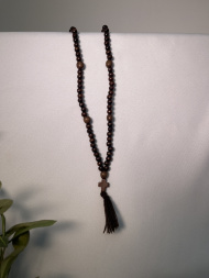 Wooden Prayer Rope for 100 Beads
