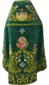Priest Vestments, Velvet Embroidery, Embroidered Center with Icons, Embroidered Galloon
