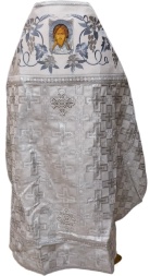Combined Vestments for Priest Made of Brocade with Embroidered Epitrachelion Fabric "Patriarchal Cross" Embroidery "Lily"