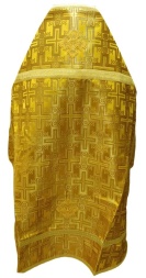 Priest Vestments, Brocade "Lavra Cross" with Sewn-on Galloon