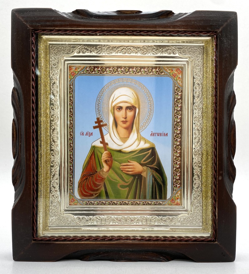Icon of St. Great Martyr Antonina 19x17