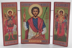 Triptych of Holy Hieromartyr Valentine