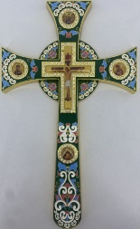 Altar Cross, Chinese, No. 8 "Maltese", 29x18 cm