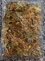 Eight-Pointed Pectoral Cross, Medium, 3x2 cm