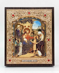 Icon of the Blessing of Children 11×13
