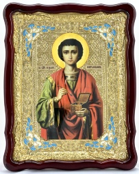 Icon of Saint Great Martyr and Healer Panteleimon of Nicomedia 62x49
