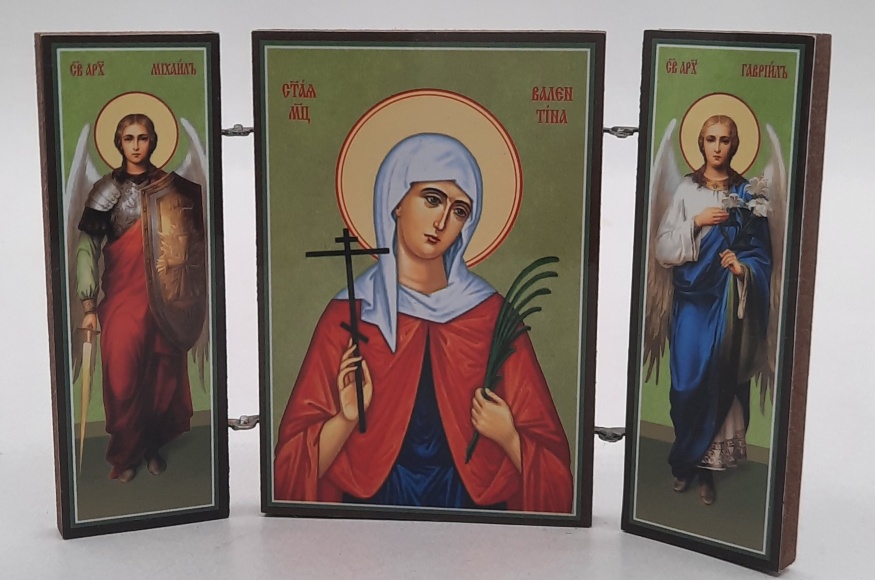 Triptych of Holy Martyr Valentine