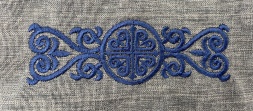 Vest with Embroidery, Koshibo Fabric