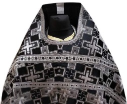 Priest Vestments, Brocade "Patriarchal Cross" with Sewn Galloon