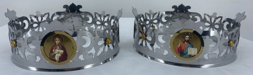 Crowns Ø18.5cm (silver, without inserts)