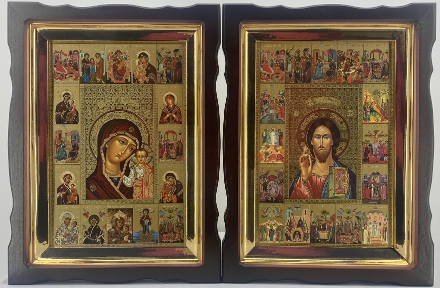 Icons "Wedding Couple" (Byzantium) 37x28cm