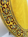 Priest Vestments, Embroidered on Gabardine, Embroidery "Hearts" with Embroidered Galloon